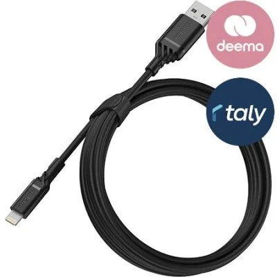 Otterbox Lighing To Usb-A Cable Standerd 2M  Black